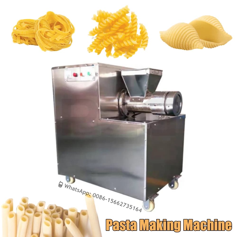 Macchina Estrusore per Pasta Italiana, Macchina Automatica Commerciale per la Produzione di Pasta Ditalini, Rigatoni e Penne