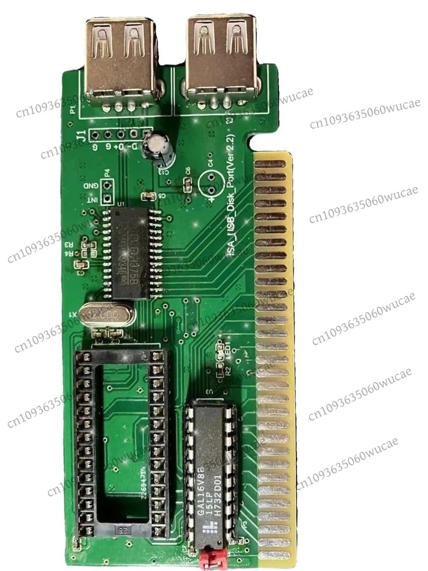 Scheda Adattatrice, da ISA a USB Flash Drive, Interfaccia ISA a Interfaccia USB