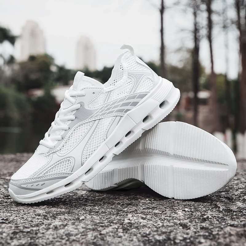 Summer Breathable Hollow Mesh Shoes, Trendy Shoes, River Tracing Quick Drying Mesh Sports Shoes