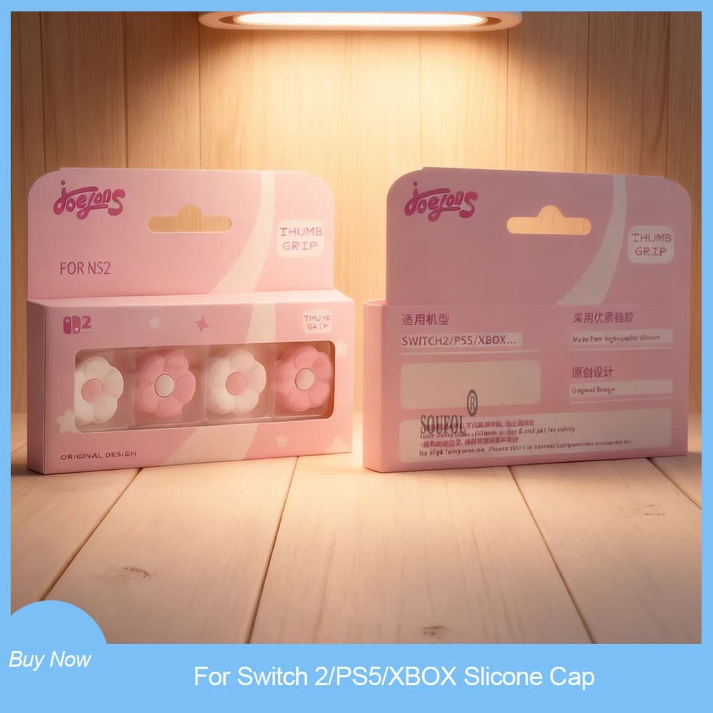 4 Pezzi di Copri-Joystick in Silicone per Switch 2/PS5/XBOX - Protezioni per Joycon, Accessori per Switch 2