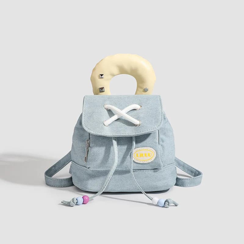 Zaino in denim alla moda per bambini, zaini carini da viaggio, zaino scolastico per bambini, zaino per neonati, Mochila Sac