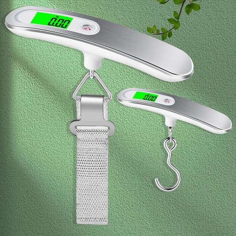TFORU-Mini bilancia elettronica portatile bilancia portatile bilancia da 50 kg bilancia elettronica per pesatura di alimenti per bagagli