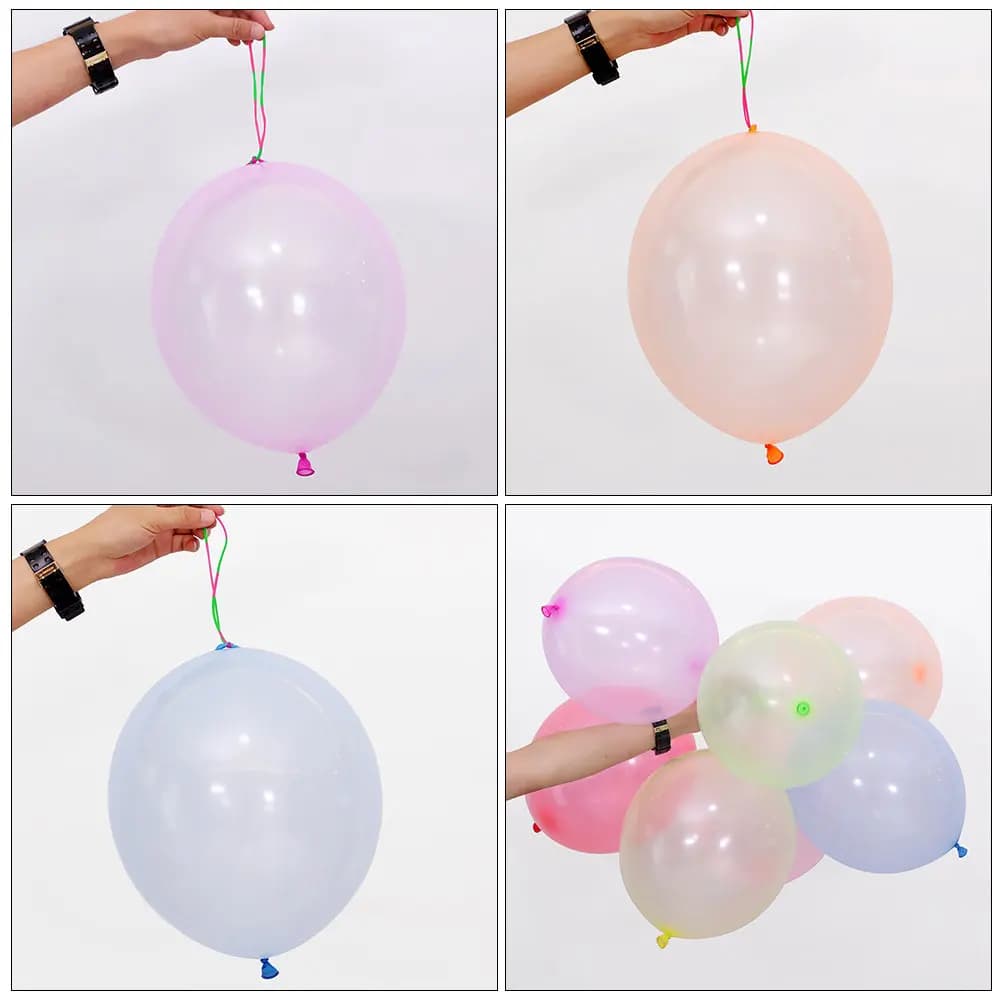 50 Palloncini in Lattice per Schiaffi, Forniture per Feste, Riempimento Sacchetti Regalo, Premi Scolastici, Feste a Tema