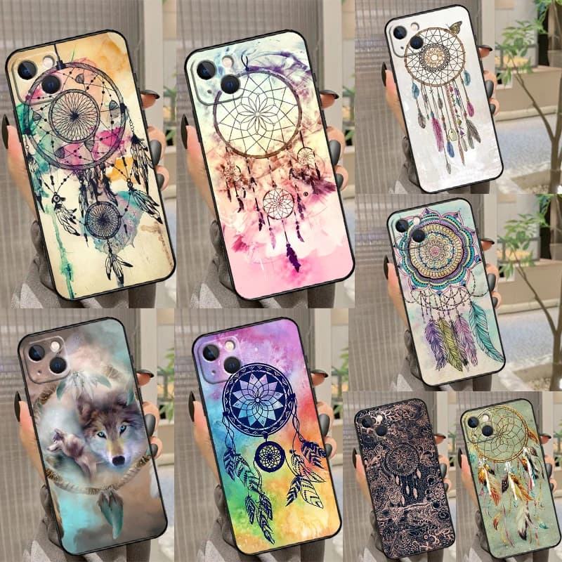 Dreamcatcher Phone Case For Samsung Galaxy S26 S25 Ultra S23 FE S21 S20 S22 S24 Ultra S10 Plus Cover Coque