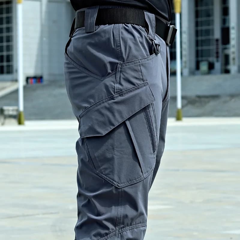 2024 new summer tactical cargo pants casual men's trousers wear-resistant multi-tablets working pants for men's fast drying outdoor hiking