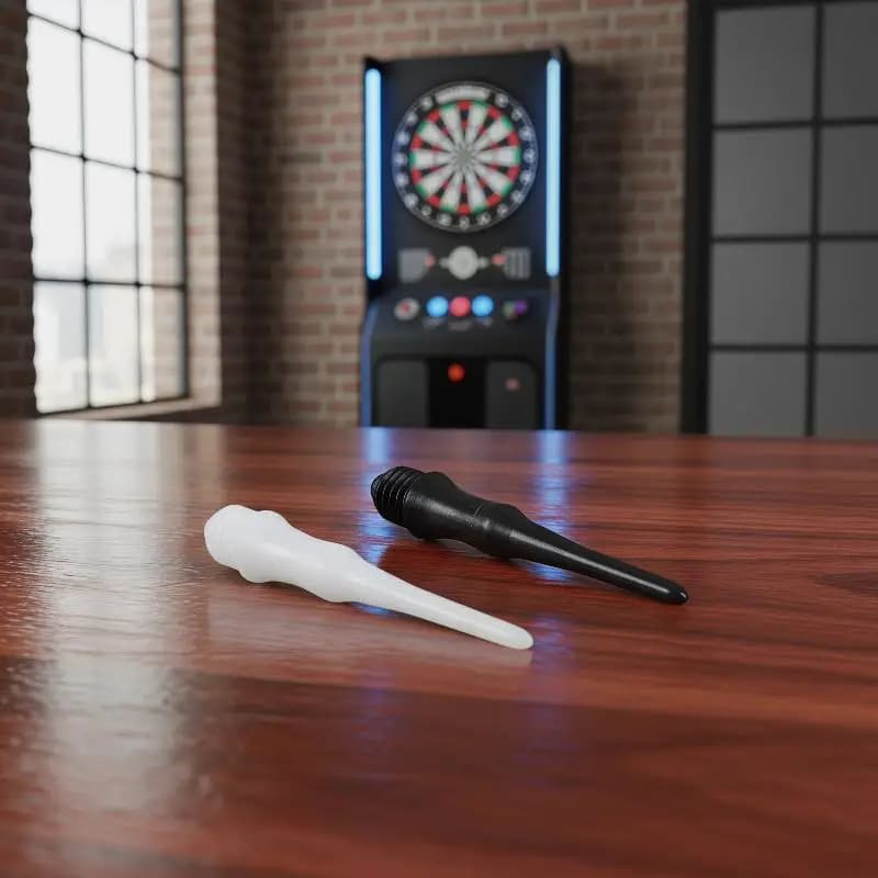 Professional Plastic Dart Tips 100pcs Soft Durable Stubby Points Shaft Flights for Home Bar Equipment