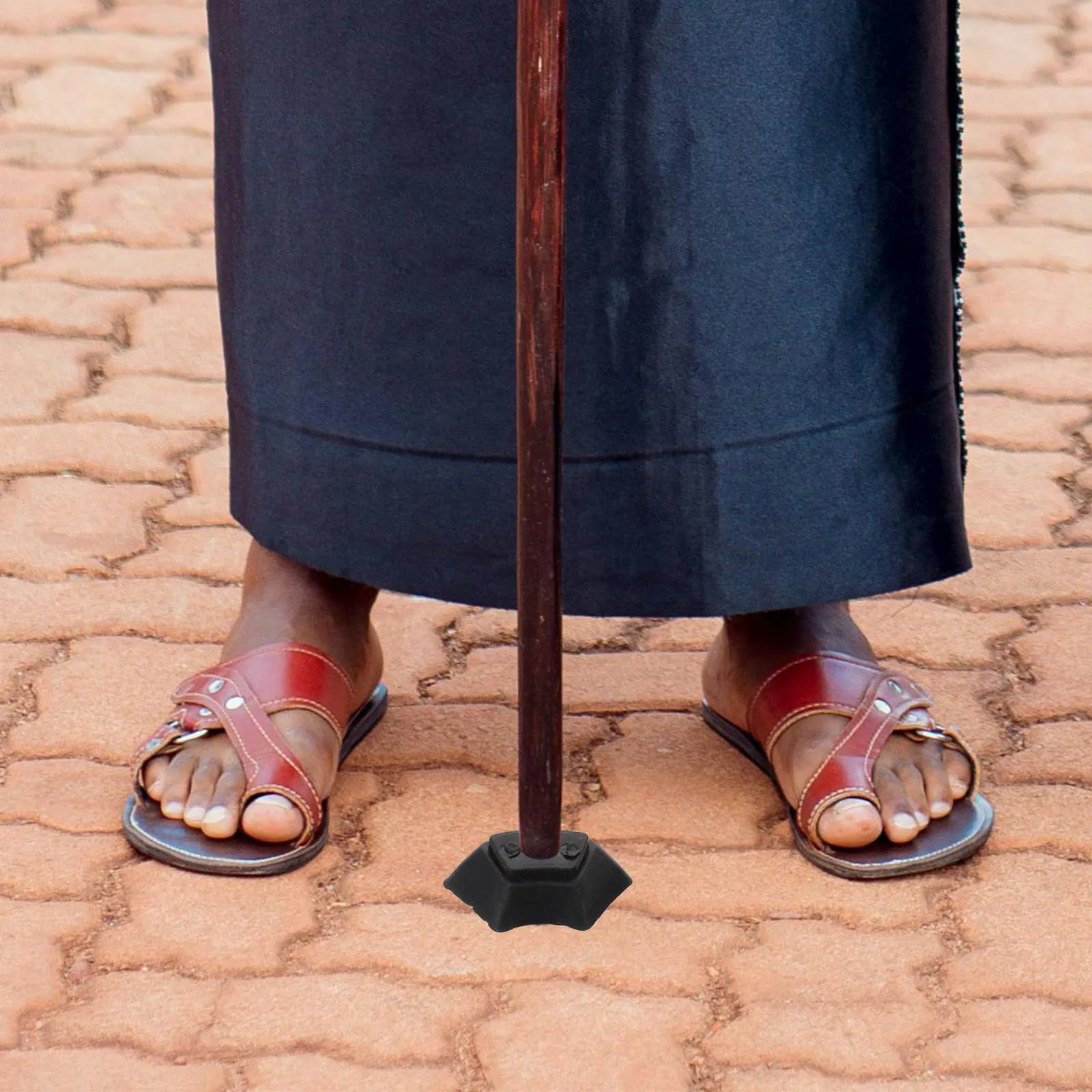 4 Pieces of Spare Parts for Anti-slip Sticks, Lightweight and Anti-shock, for Trekking Sticks and Hiking