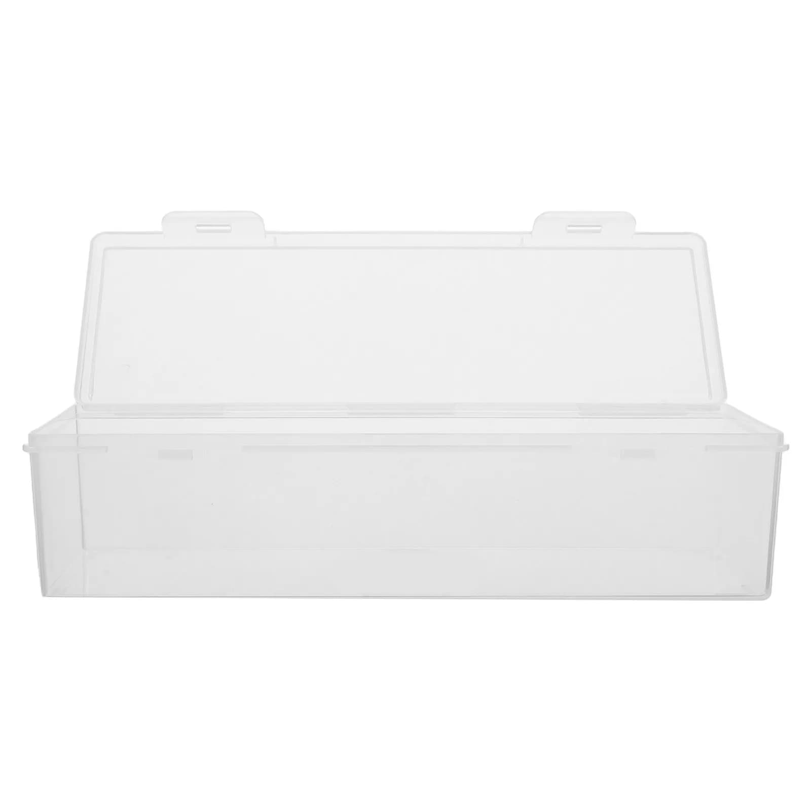 Scatola Trasparente in Plastica per Carte, Organizzatore per Carte da Gioco, per Scrivania, Casa, Ufficio, Carte Sportive e da Collezione