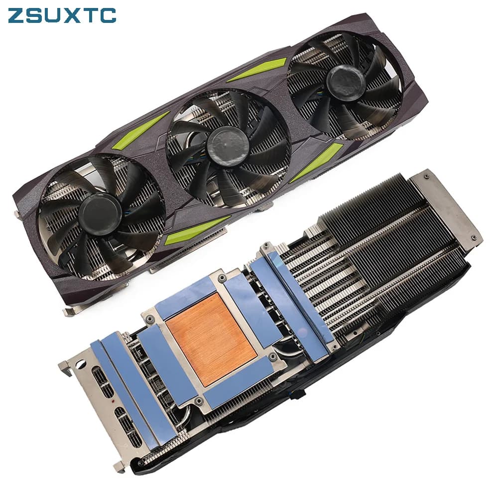 Dissipatore di calore della scheda video RTX3080 RTX3080Ti per Manli GeForce RTX 3080 3090 Gallardo 12GB OC GPU Dissipatore di calore