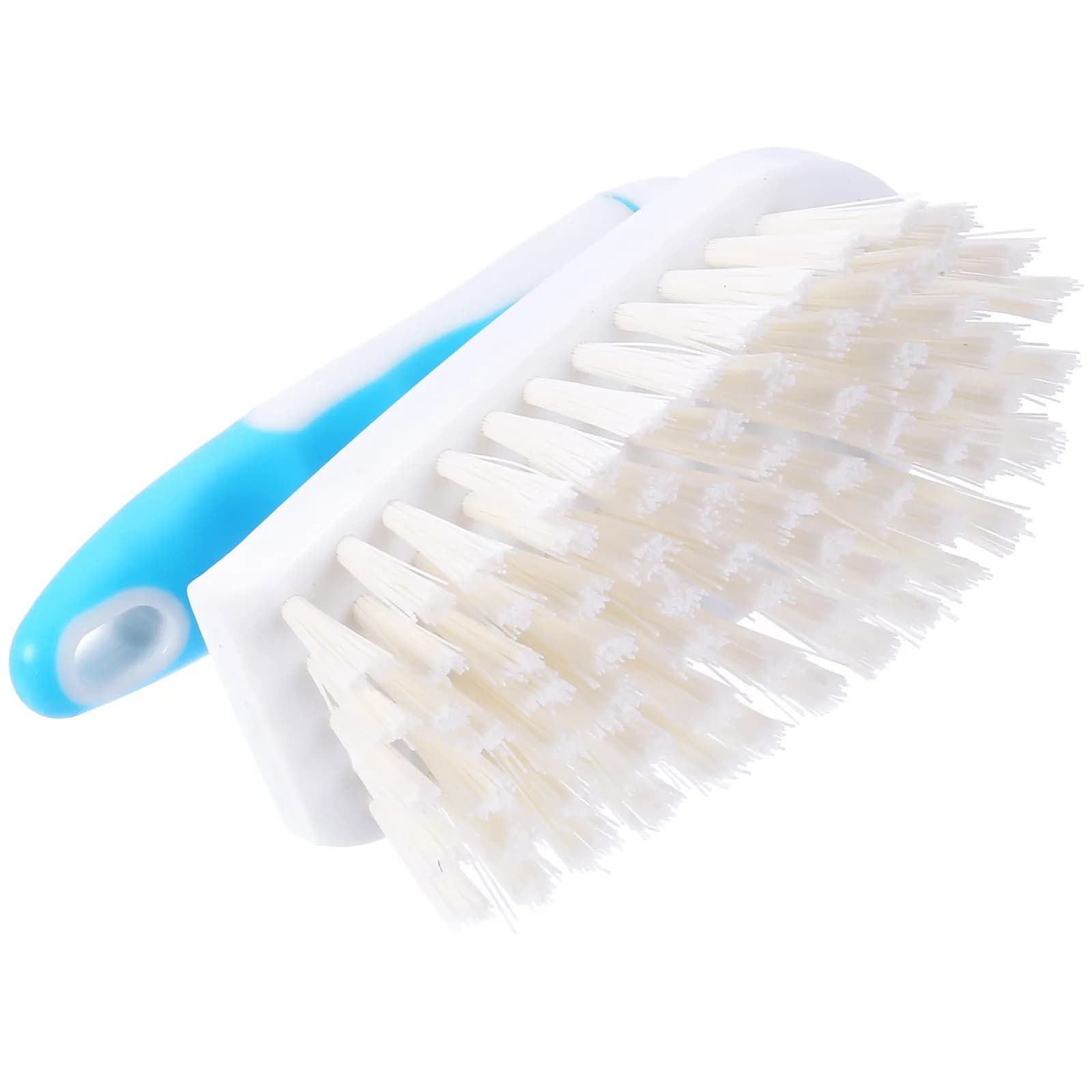 Set di 2 Spazzole per Bucato in Ferro con Manico Ergonomico, Adatte per Scarpe, Vestiti e Pulizia del Pavimento, Setole Dense, Portatili per Uso Domestico
