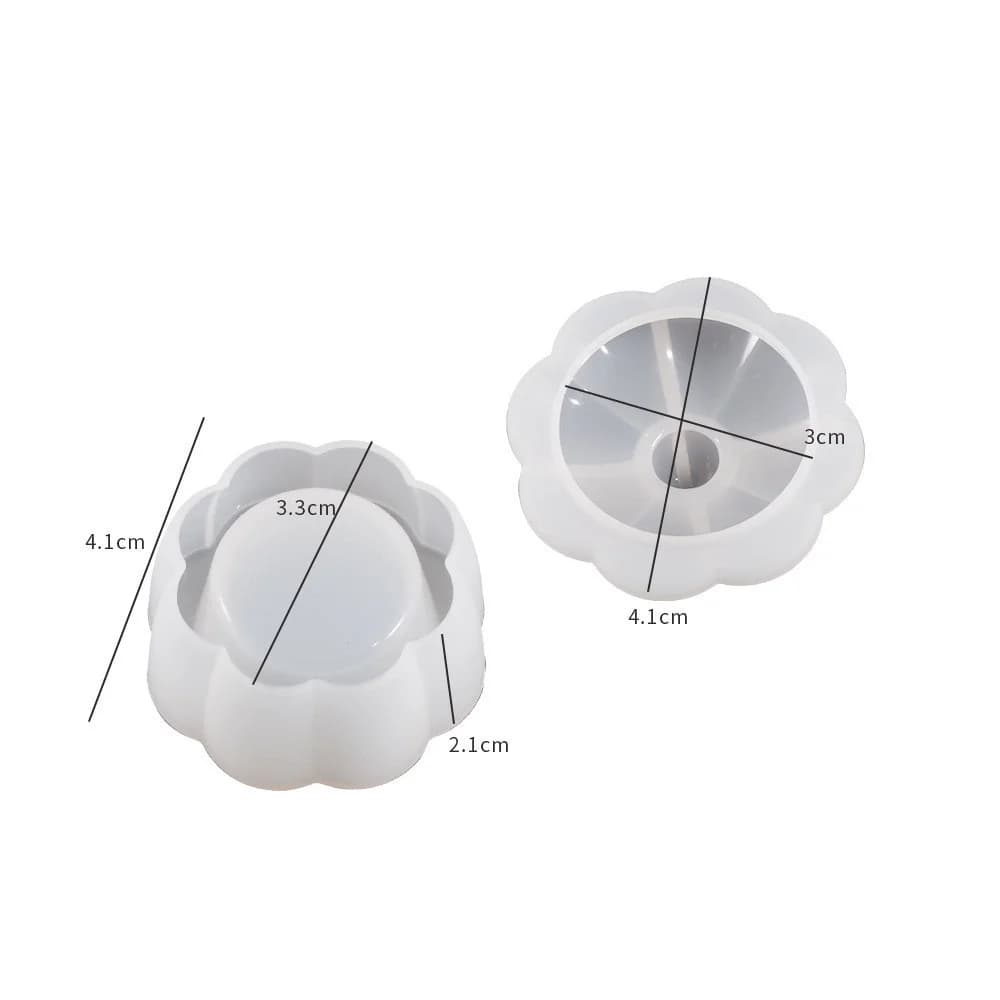 Stampo in silicone per decorazioni domestiche, stampo fai da te per candele profumate, stampo in cemento fatto a mano per vasi, stampo fai da te per vasi da fiori, vassoi ovali, decorazioni per la casa