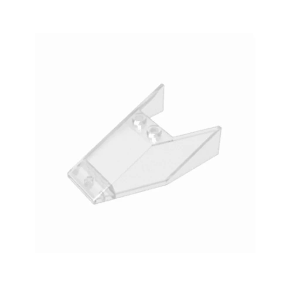 Gobricks GDS-90009 Blocchi tecnici educativi fai-da-te per bambini Parabrezza 6 x 4 x 1 1/3 compatibile con lego 6152