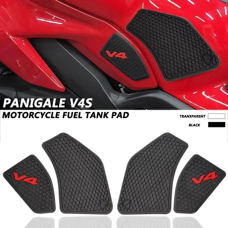 For Ducati fuel tank Grip Pads knee traction V4 Panigale V4S Streetfighter V4 S 2021 2020 2019 2018 fuel tank anti-slip