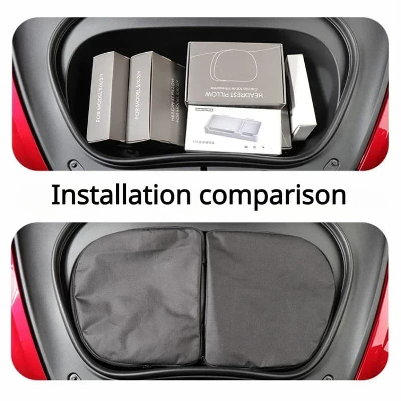 Borsa isolante per auto per Tesla Model 3 Y 2017-2025 Frunk Cooler Organizer Borsa termica isolante Organizzatori di stoccaggio per bagagliaio anteriore