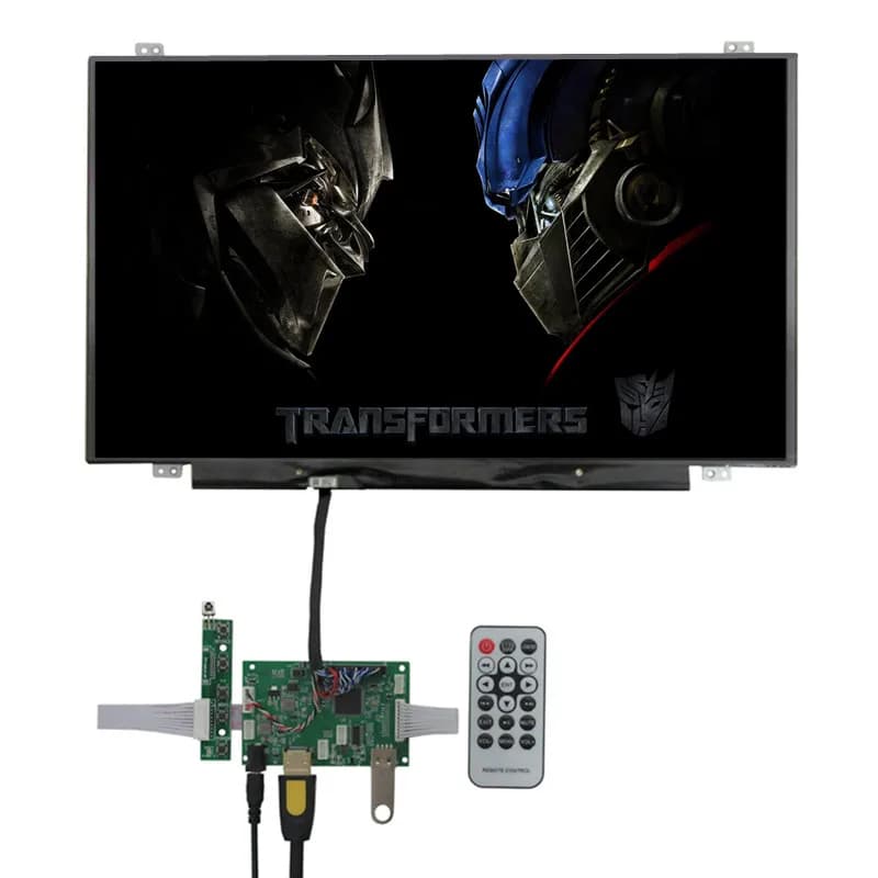13.3 inches 1600*900 FAI LCD Display FROM TE Led Screen Driver HDMI-Compatible U Disk Control Card For Raspberry Banana Pi Mini PC Monitor