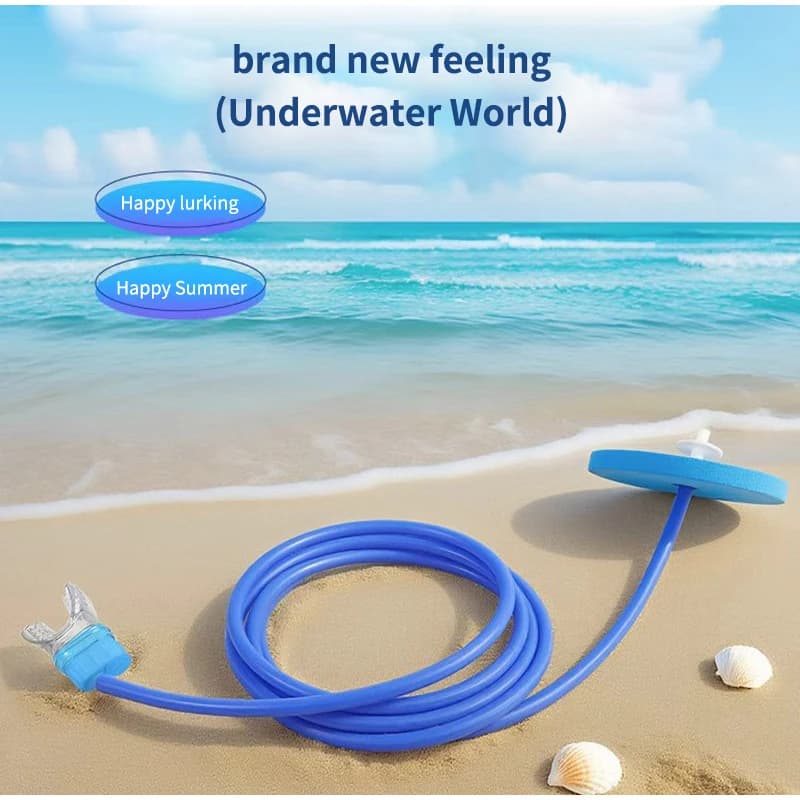 1PC 1M 2M 3M Respiratore a Secco Completo per Adulti Attrezzatura Subacquea Tubo per Respirazione Muta Subacquea Uomo Donna Tubo Snorkel per Allenamento Nuoto