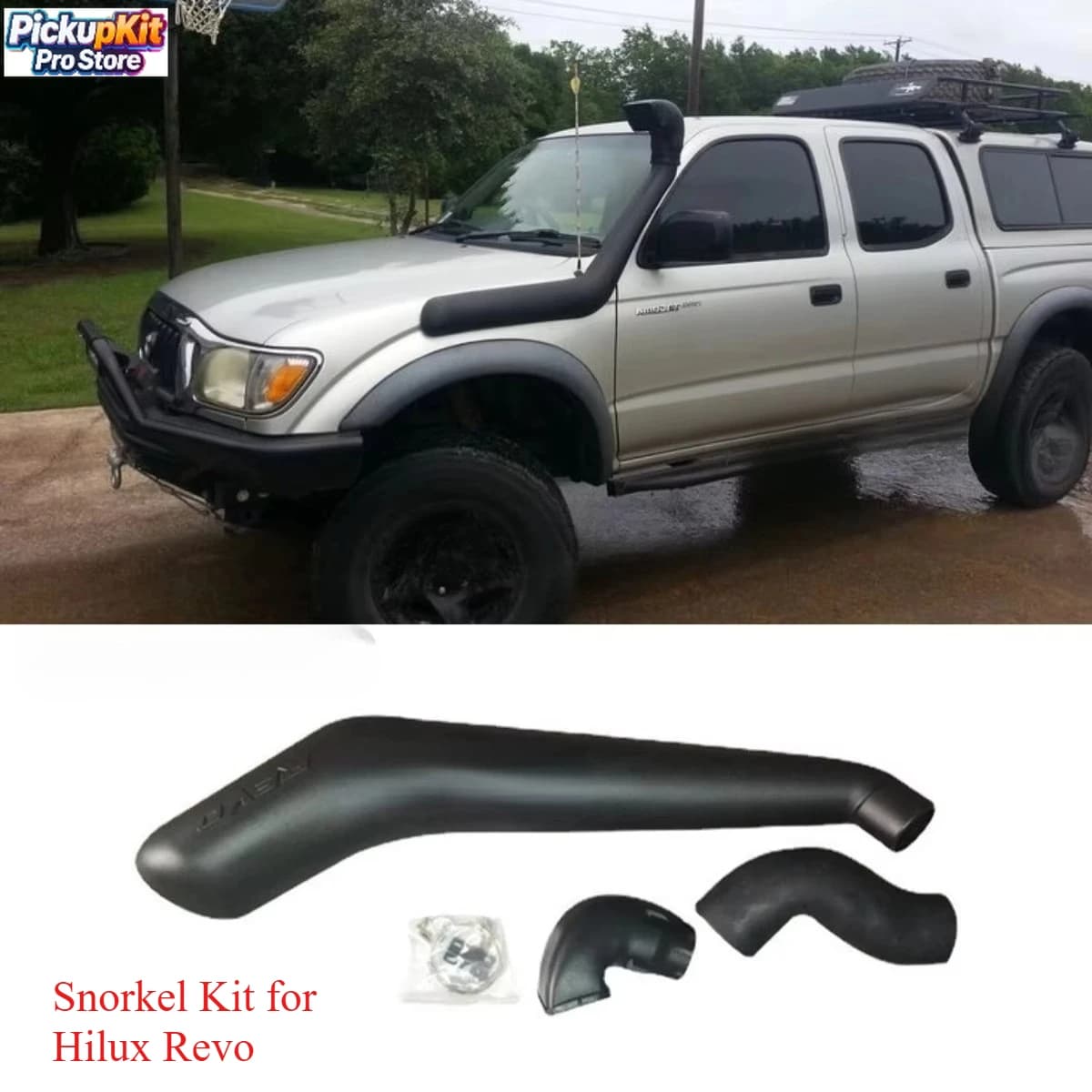 Convenient mouthpiece kit for Hilux Revo – Front air suction hose 4x4 Mod off-road part