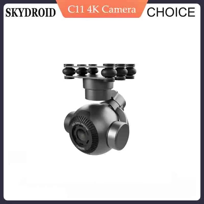SKYDROID C11 Fotocamera Gimbal a 3 Assi 4K, Zoom 30x, 101g Leggera per Fotografia d'Azione con Drone e Auto, Accessori RC