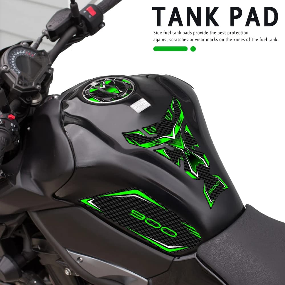 Per Z900 Z 900 Adesivo per serbatoio carburante moto Adesivo di protezione Adesivo per ginocchiera