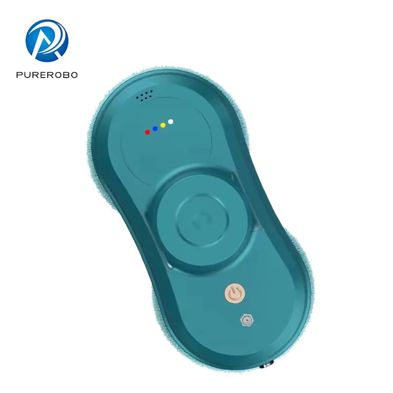 Purerobo W-R1 Robot Window Cleaner 2600Pa Suction，With APP，Remote Control Fall Protection，Automatic Clean，Window Cleaning Robot