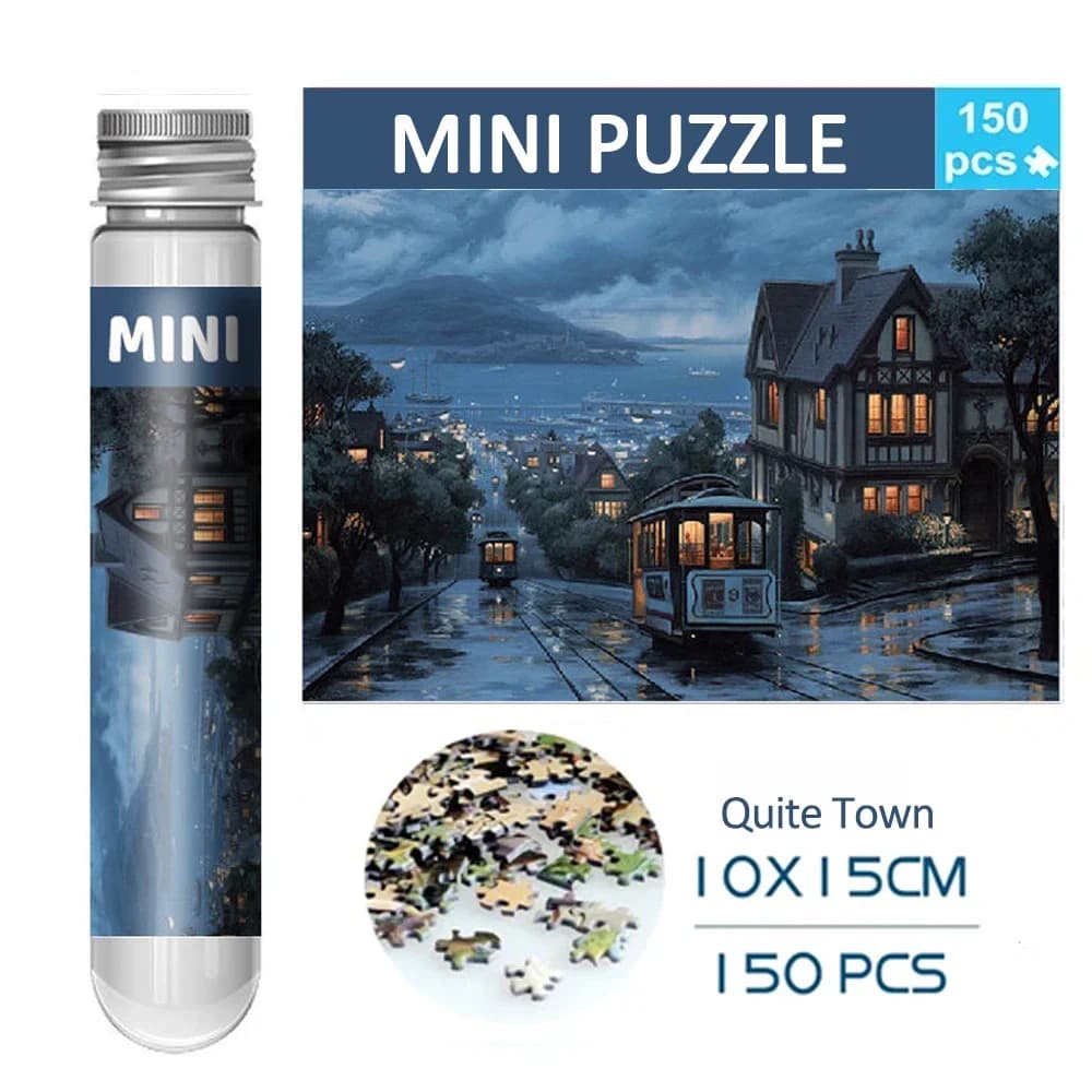 150PCS Mini Provetta Puzzle Giocattoli di Decompressione Agitarsi Giocattoli Tranquility Puzzle per Aldult Gioco di Famiglia Giocattolo Educativo
