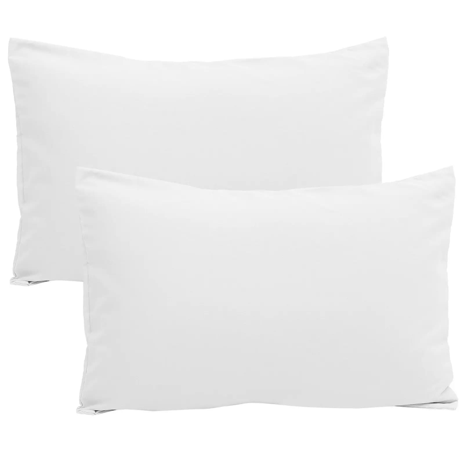 2 Pezzi Federe per Cuscini per Bambini, Copricuscino Piccolo per Neonati e Bambini, Chiusura a Busta, Morbido e Flessibile, Texture Fine