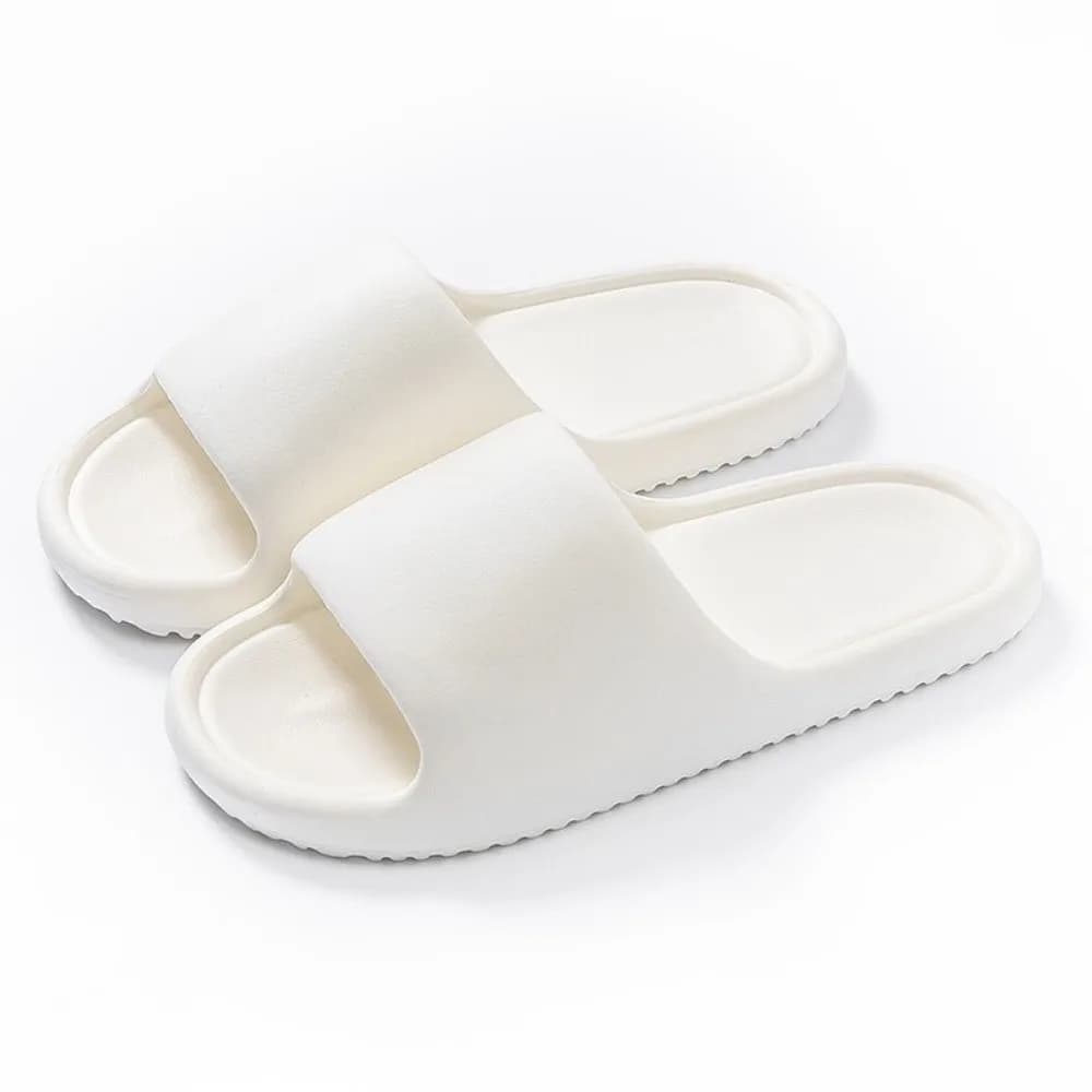 Fashion EVA Cloud Slippers Soft Sole Non-slip Platform Sole Slippers Thick Breathable Couples Slippers Indoor Bathroom