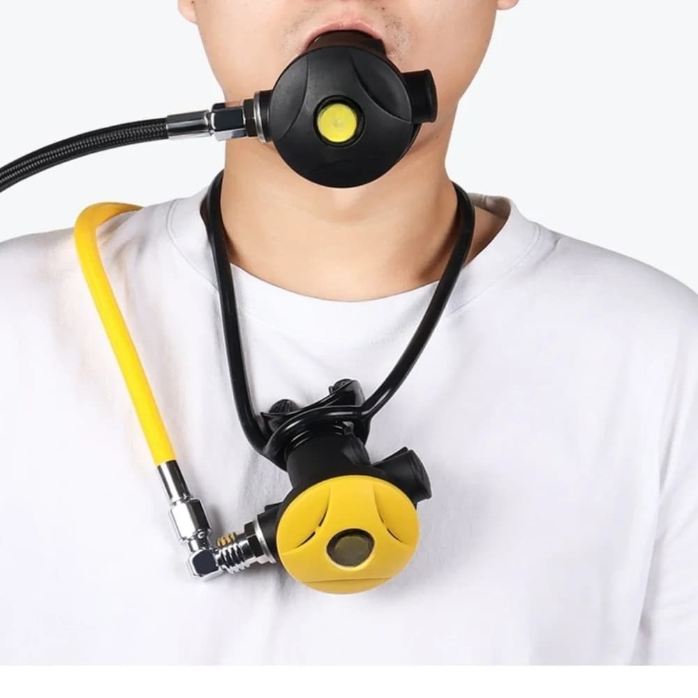 Scuba Diving Regulator Neck Strap Silicone Anti Lost Lanyard Holder For Snorkeling Gear Secure Keeper Black Pink Yellow 650mm