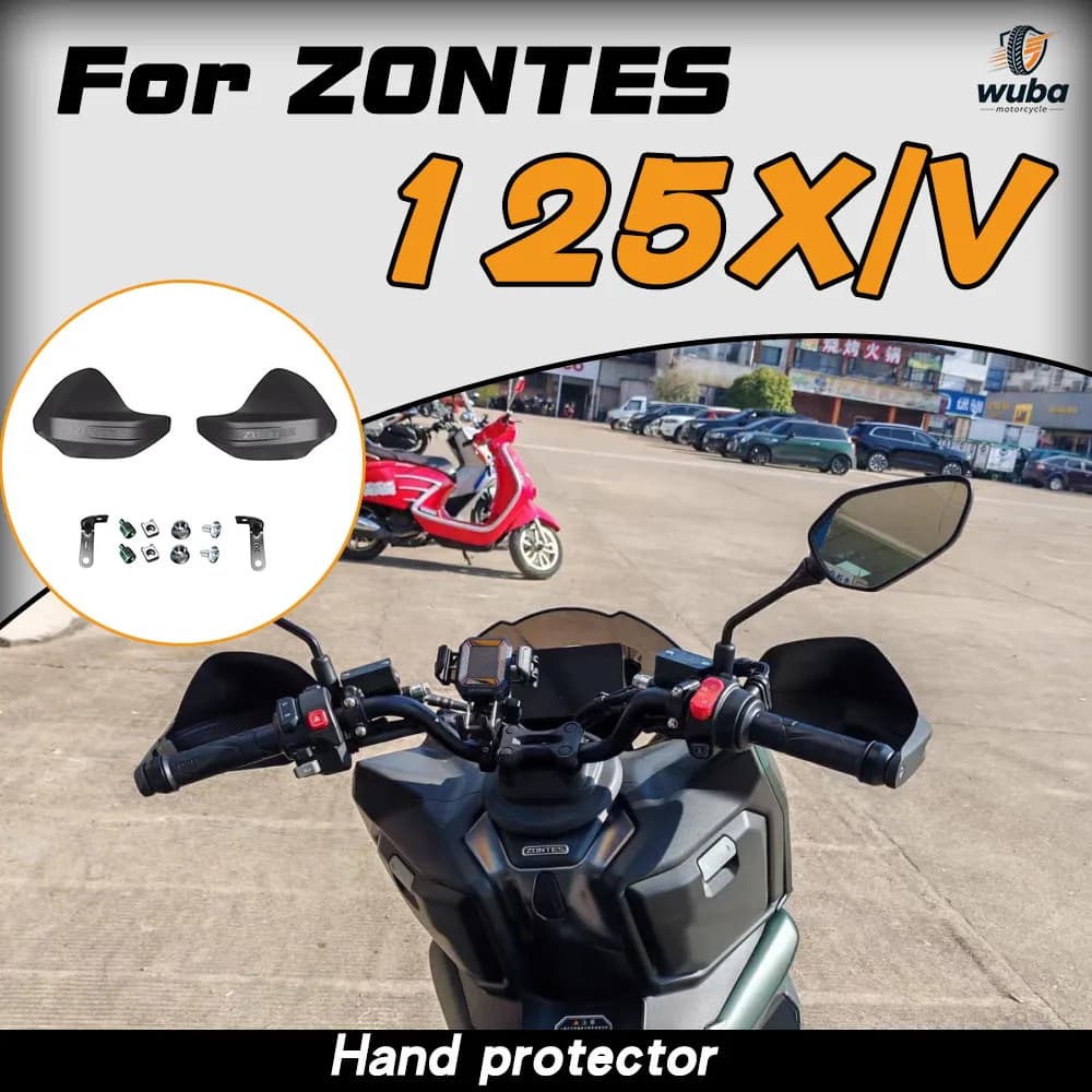 ZONTES 150X/V 125X 125V Original Factory Modified Windshield and Handguard Cover 175V Motorcycle Handlebar Cover