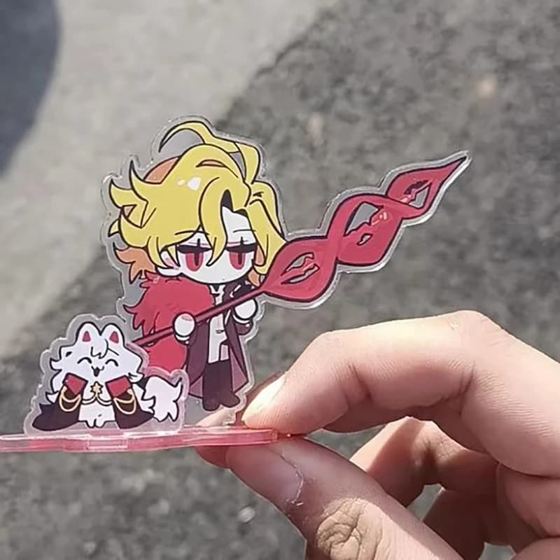Anime Limbus Company Tang Ji Statuetta in Acrilico, Accessori Cartoon, Modellino da Collezione, Ornamenti da Scrivania, Regali Divertenti, Decorazione