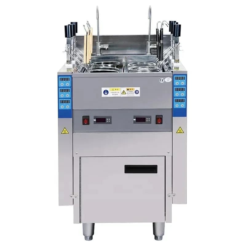 Macchina per tagliatelle Ramen a cottura istantanea automatica per pasta commerciale per pasta facile da usare