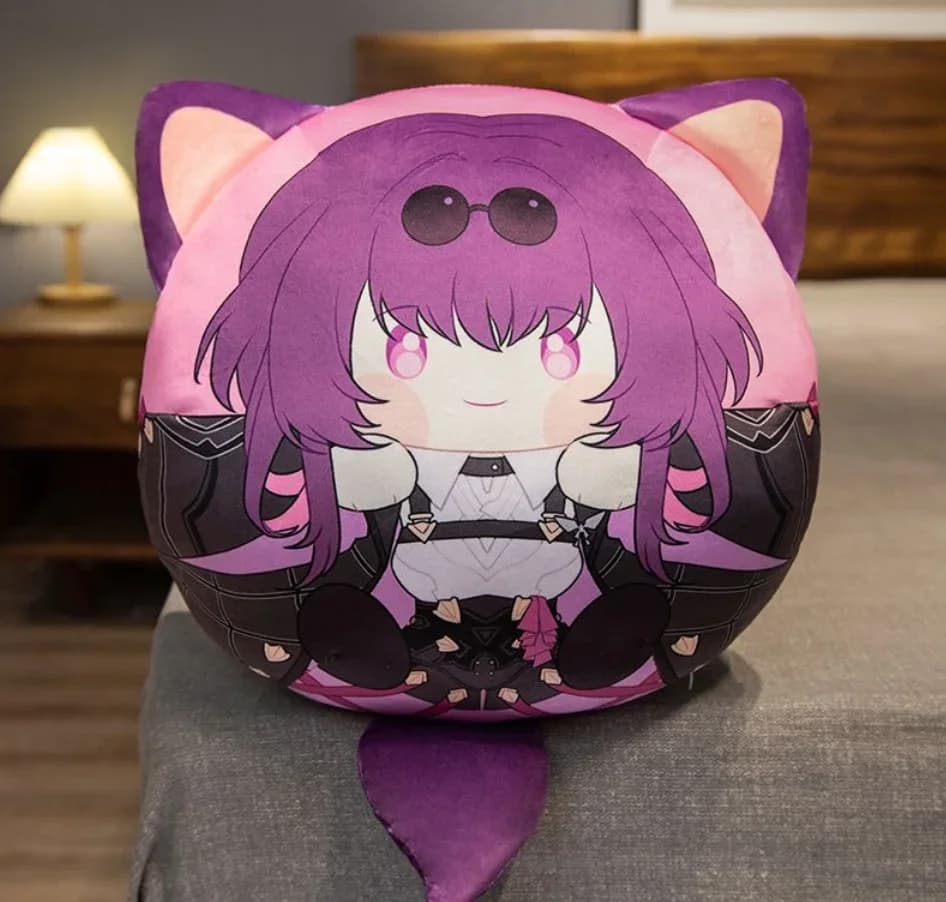 Gioco Anime Honkai: Star Rail Kafka Sonetto bambola di peluche ripiena personaggi carini figura arredamento della stanza cuscino del divano cuscino giocattoli