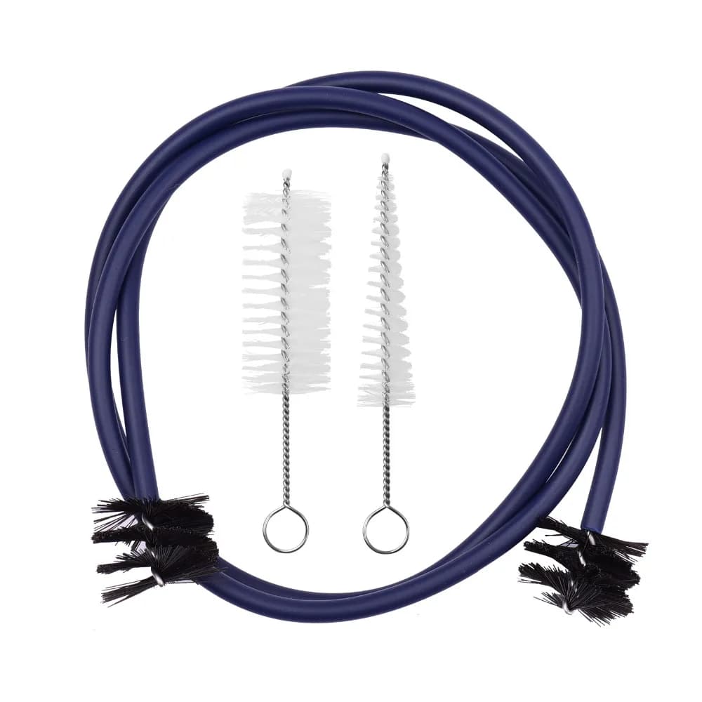 Spazzole Flessibili per la Pulizia, Kit di Pulizia per Tromba, Spazzola per Bocchino Blu, Accessorio per la Manutenzione di Strumenti Musicali, Orchestra