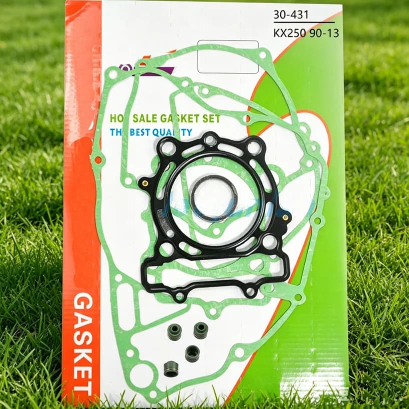 Motorcycle Gaskets Kit for Kawasaki for KX250F KXF250 2009-2016 of Dirtbike Engine Accessories of Crankcase/Cover/Clutch Gasket