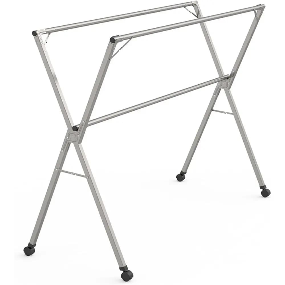 Adjustable folding stretcher, hanging portable clothes rack, inner use (240 cm)