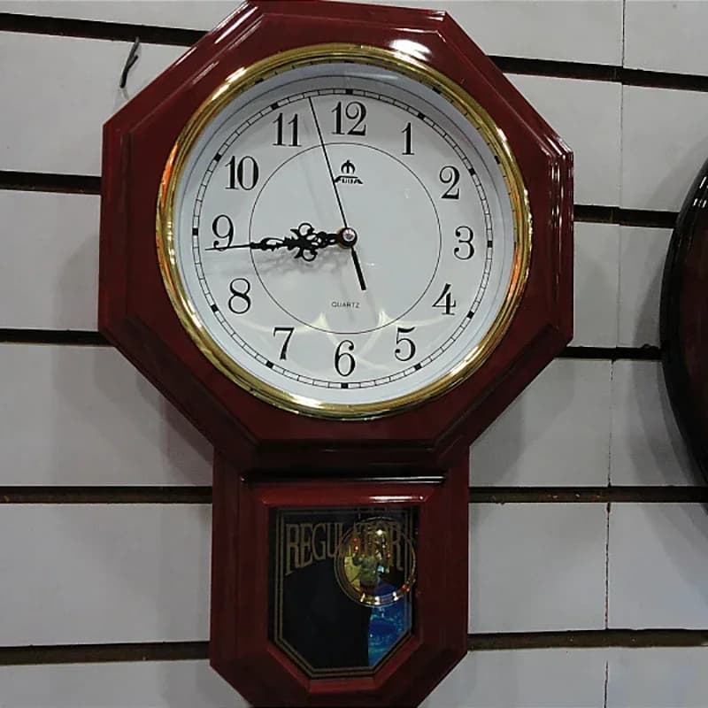 Creativo Retro Orologio Da Parete Soggiorno Stile Cinese Shabby Chic Pendolo Orologi Da Parete Complementi Arredo Casa Relogio De Parede Regalo FZ707