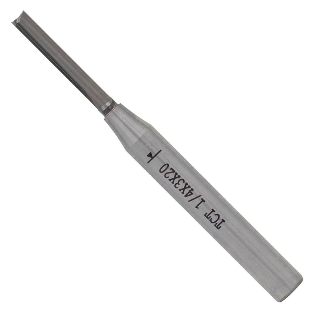 1 Pezzo Fresa a Lama Dritta in Carburo TCT da 3mm per Rifilatrici, per Taglio di Pannelli Senza Vernice, MDF, Truciolato, Utensile per Lavorazione del Legno