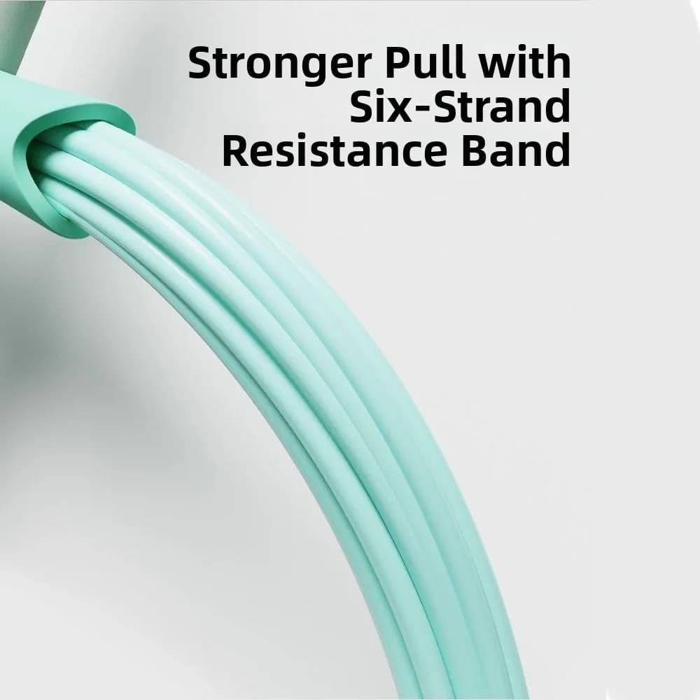 Barra di supporto per sit-up con doppie ventose, altezza regolabile, con corda di tensione, attrezzatura fitness per sit-up, supporto antiscivolo per caviglie