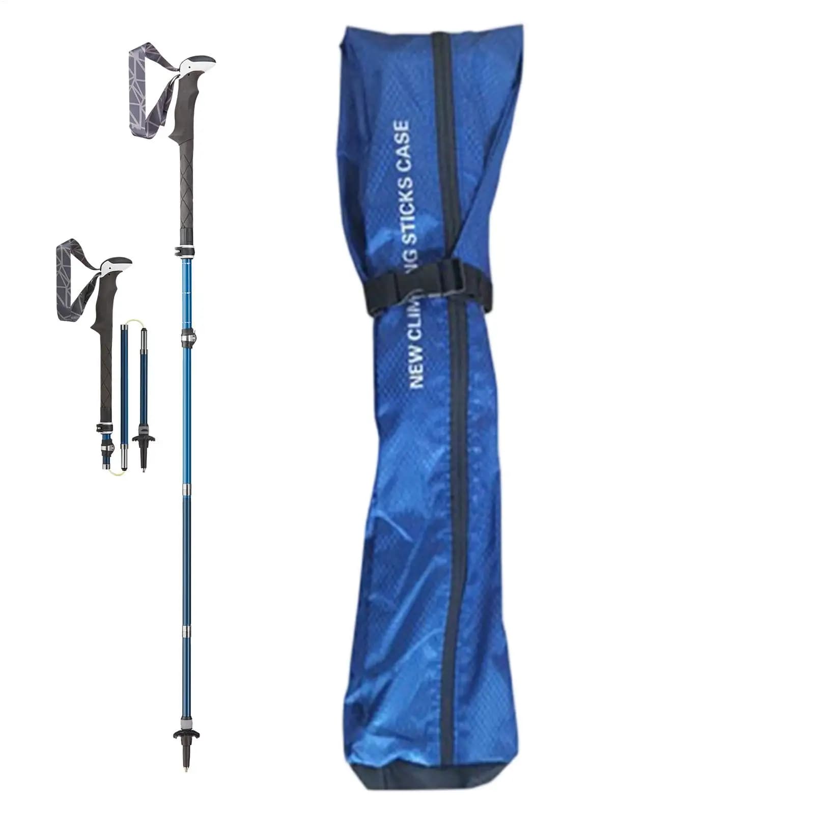 Tent Pole Bag Walking Stick Protective Cover With Adjustable Drawstring Portable Trekking Pole Carrying Bag For Camping Outdoor