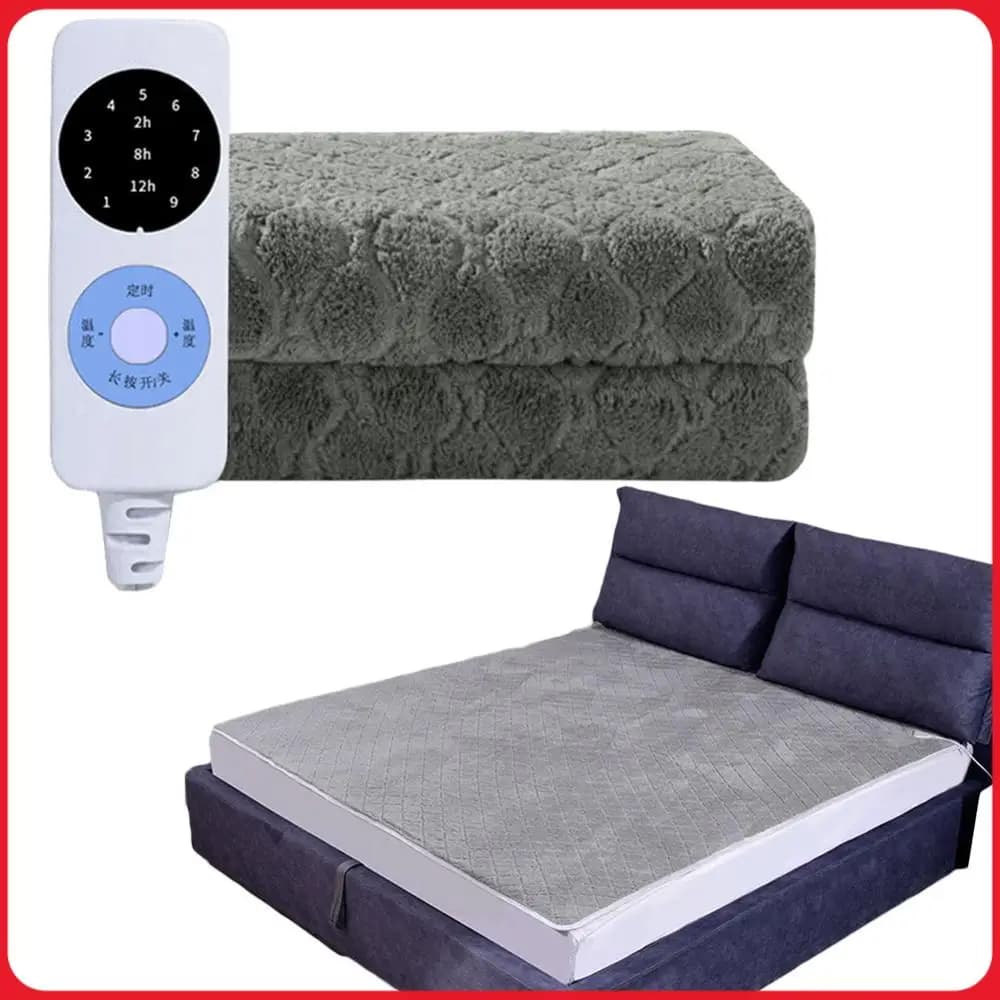 Velvet Intelligent Blanket Double Single Heating Lap Blanket Portable Smart Electric Blanket Household Office Blanket