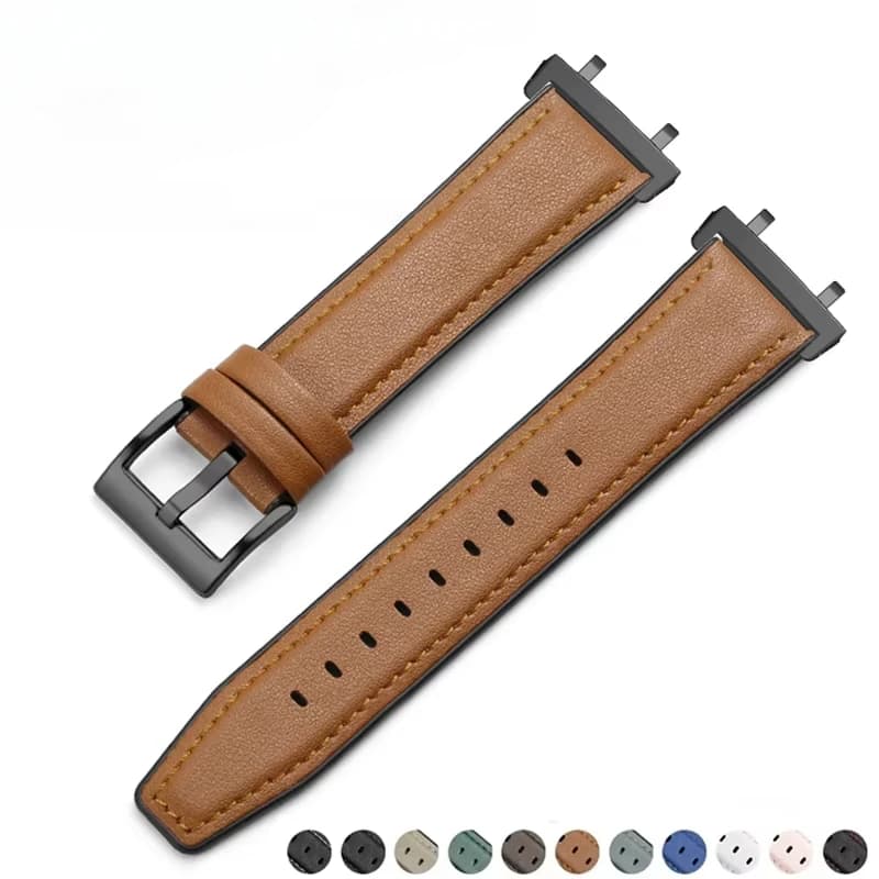 Bracciale in pelle a fascia per Amazfit T-rex 2 3 Ultra per Huami Amazfit Trex Pro TRex cinturino Smart watch cinturino sportivo accessori