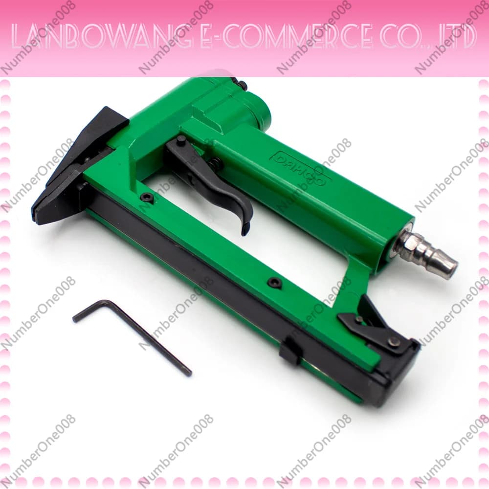 Pneumatic Staples Gun Air Stapler for Photo Frame Slice Nails Picture Frame Back Plate Fixing Tool J520-C1