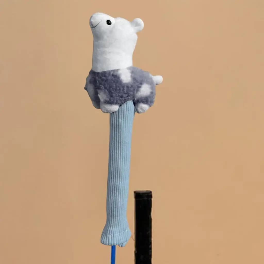 Copri Impugnatura per Racchetta da Badminton, Decorazione in Peluche, Antiscivolo, Accessori per Badminton