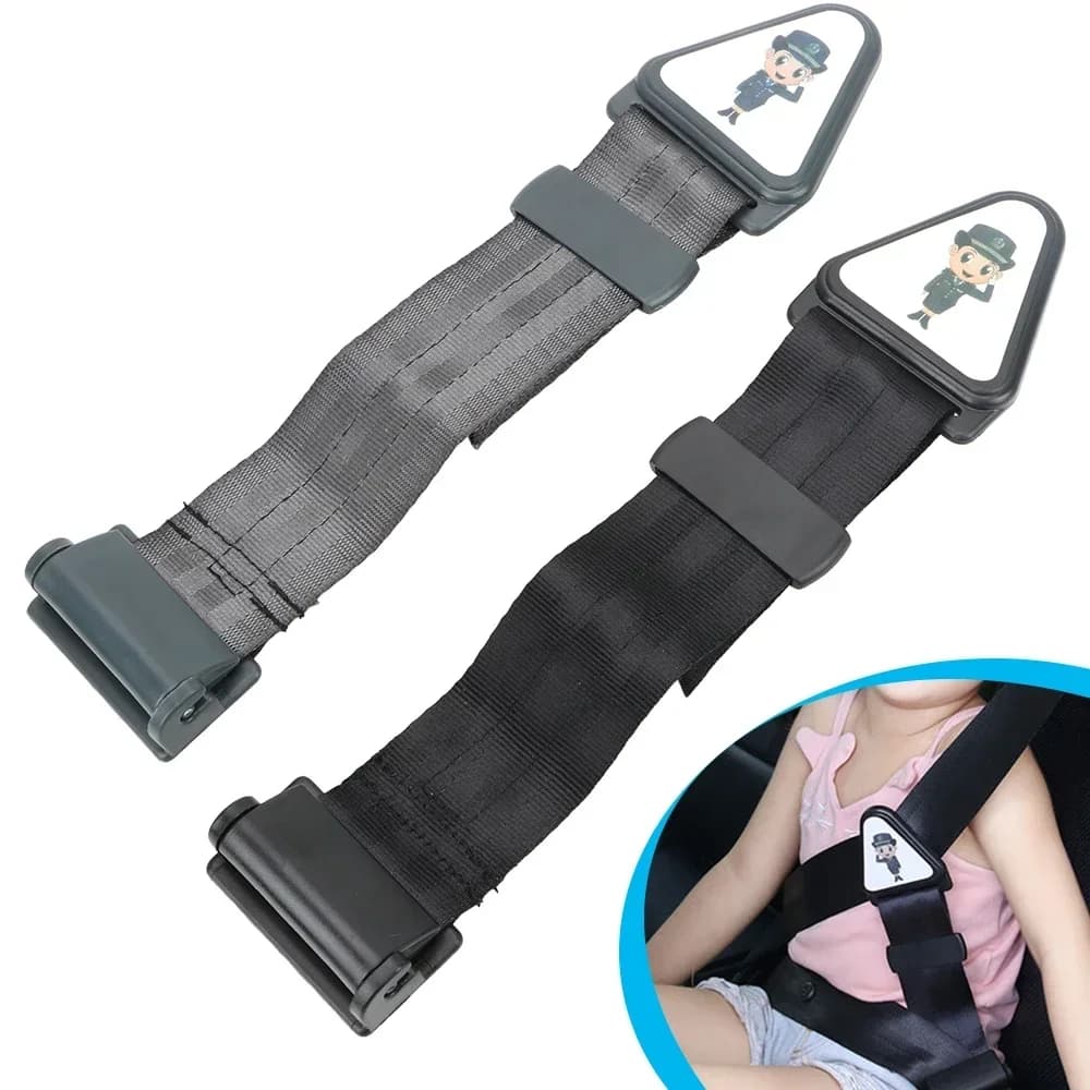 Regolatore fissatore per cintura di sicurezza per auto per bambini Cintura di sicurezza per bambini universale Fibbia per cintura Nastro di correzione per cintura di sicurezza Protezione per bambini