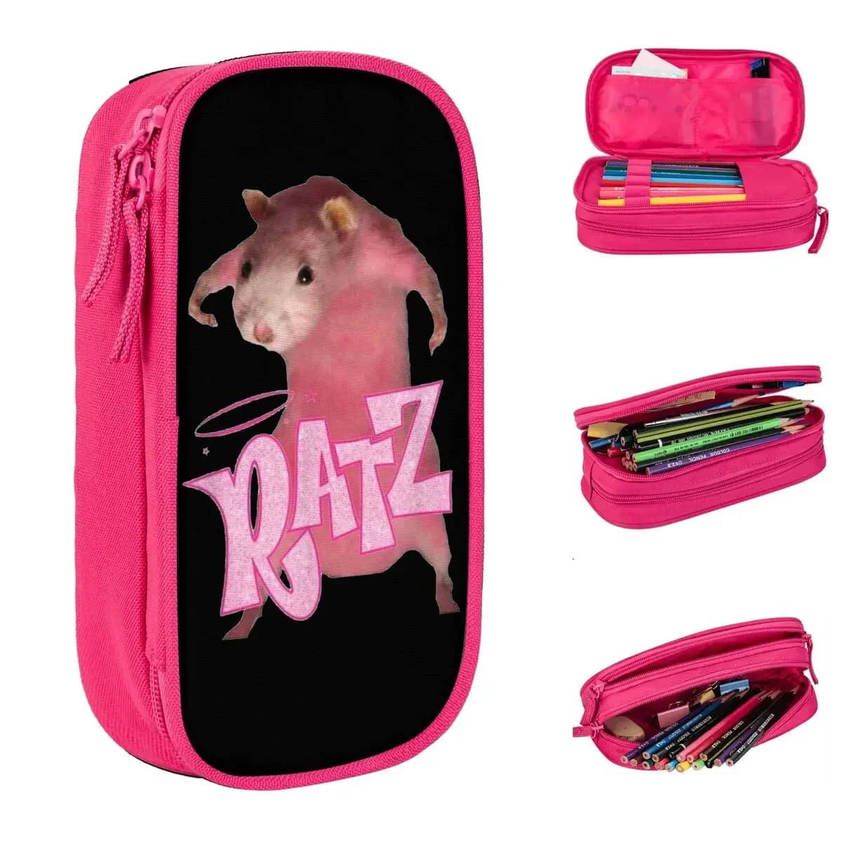 RATZs PINK MOUSE Astuccio Merch Forniture per ufficio di grande capacità Astuccio regalo