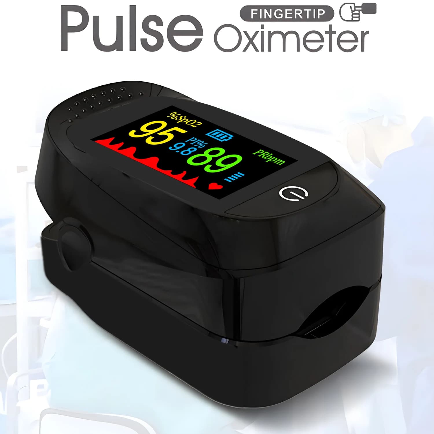 A2 TFT finger pulse oxymeter Portable Oxymeter for Blood Oxygen Meter OLED heart rate saturation meter Oximeter dedo LED Displa