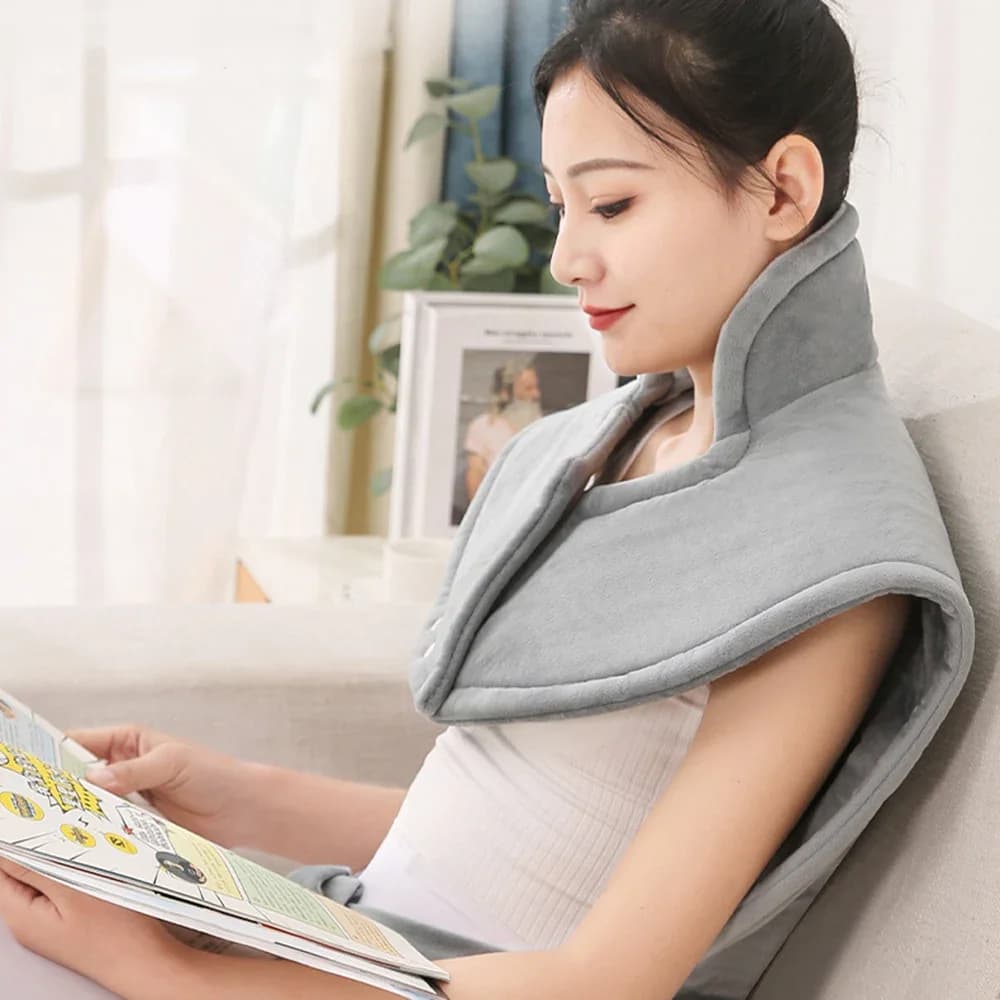 Winter Electric Blanket Hot Compress Heating Shawl Washable Automatic Power-off Heating Pad Lunch Break Gravity Electric Blanket