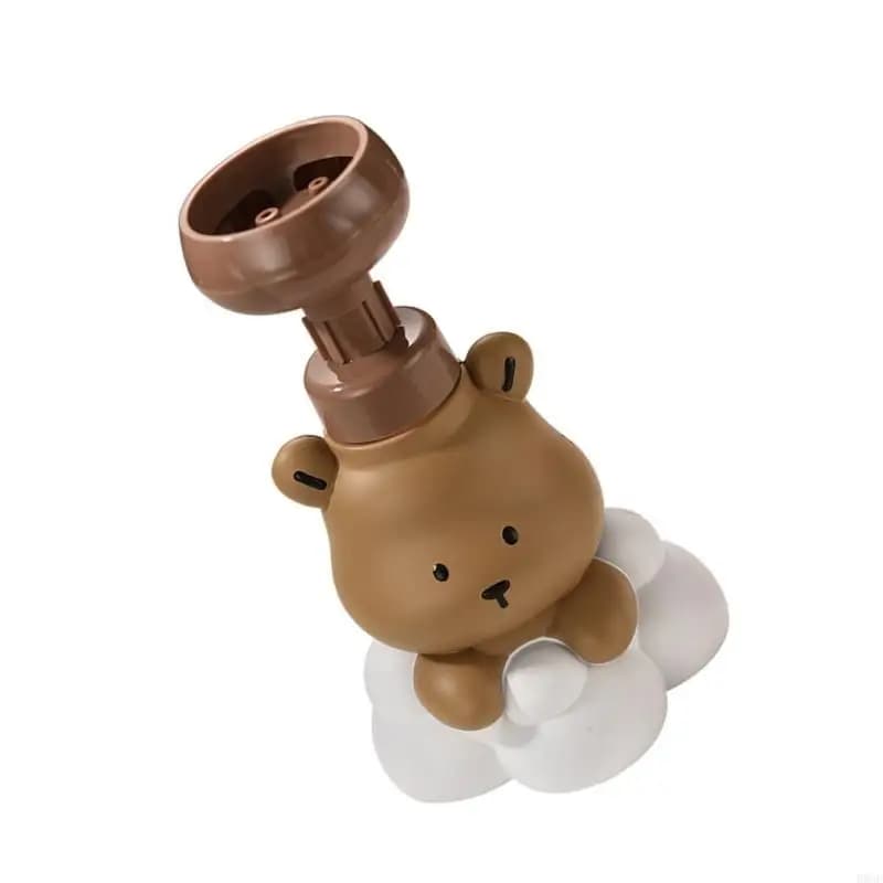 Bear Foam Soap Pump, Multipurpose Bathroom Dispenser Foam Dispenser for Hand Sanitizers and Shampoo Pump Bottle B95B