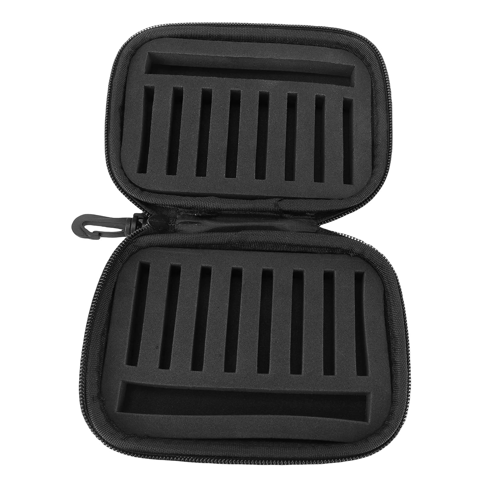Fly fishing bait box, EVA bag holder, fishing reel case, double side design for easy access, durable love door
