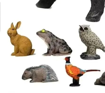 Outdoor 3D Wild Boar Rabbit Fox Owl Animal Archery Target Self Healing Foam Shooting Target for Hunting Practice